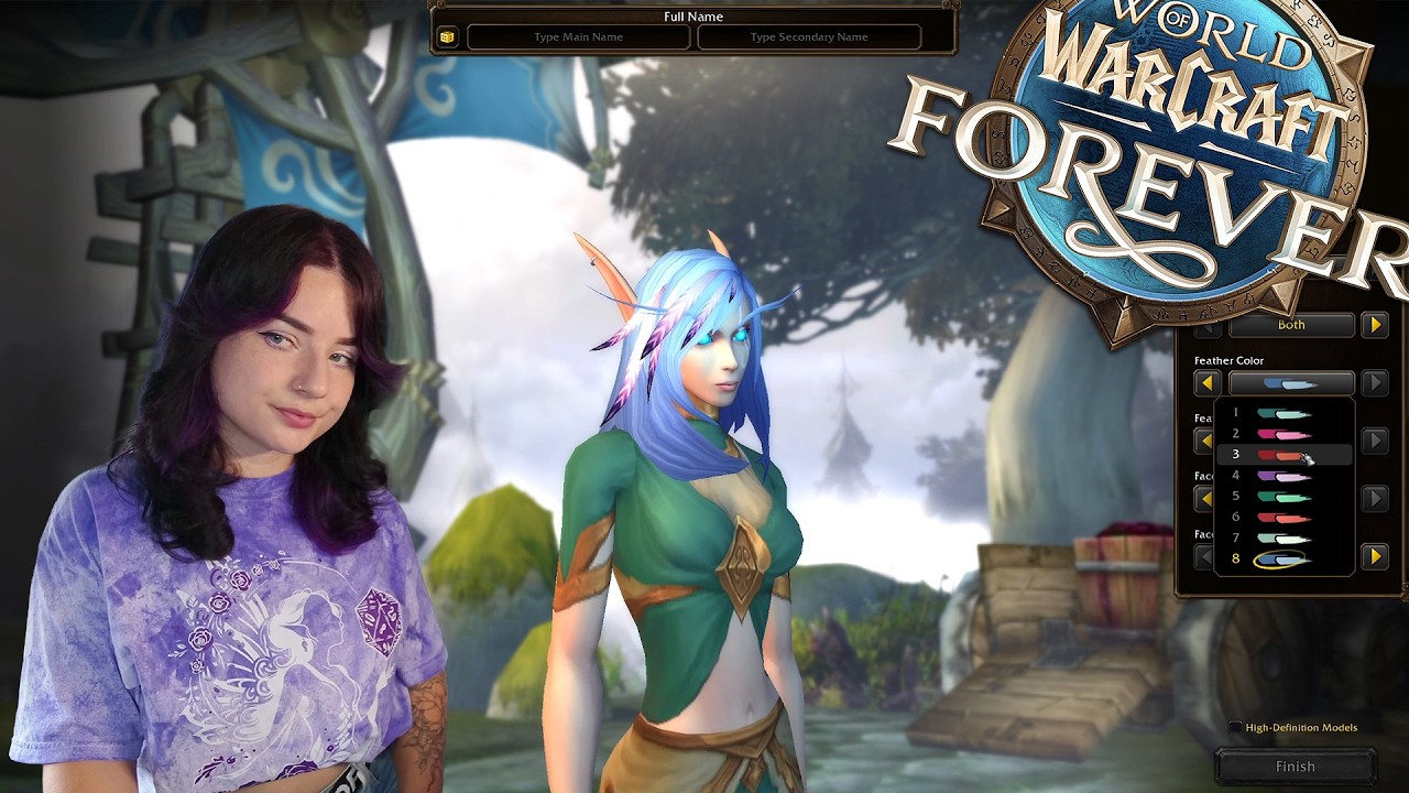WoW Forever: ASMR Skyborne Character Creation (Soft Spoken)