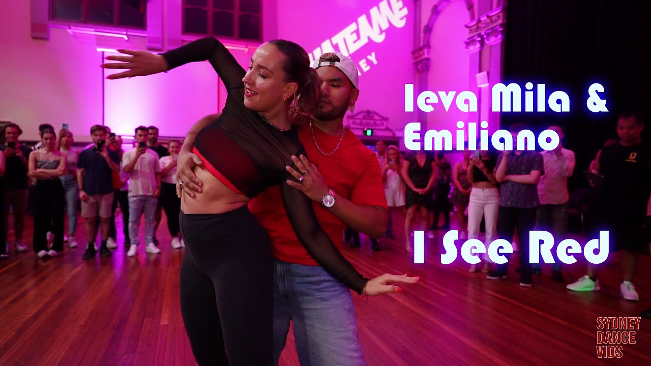 Ieva Mila x Emiliano - I See Red (Everyone Loves An Outlaw) - Bachata Dance Demo @ Bachateame 4K