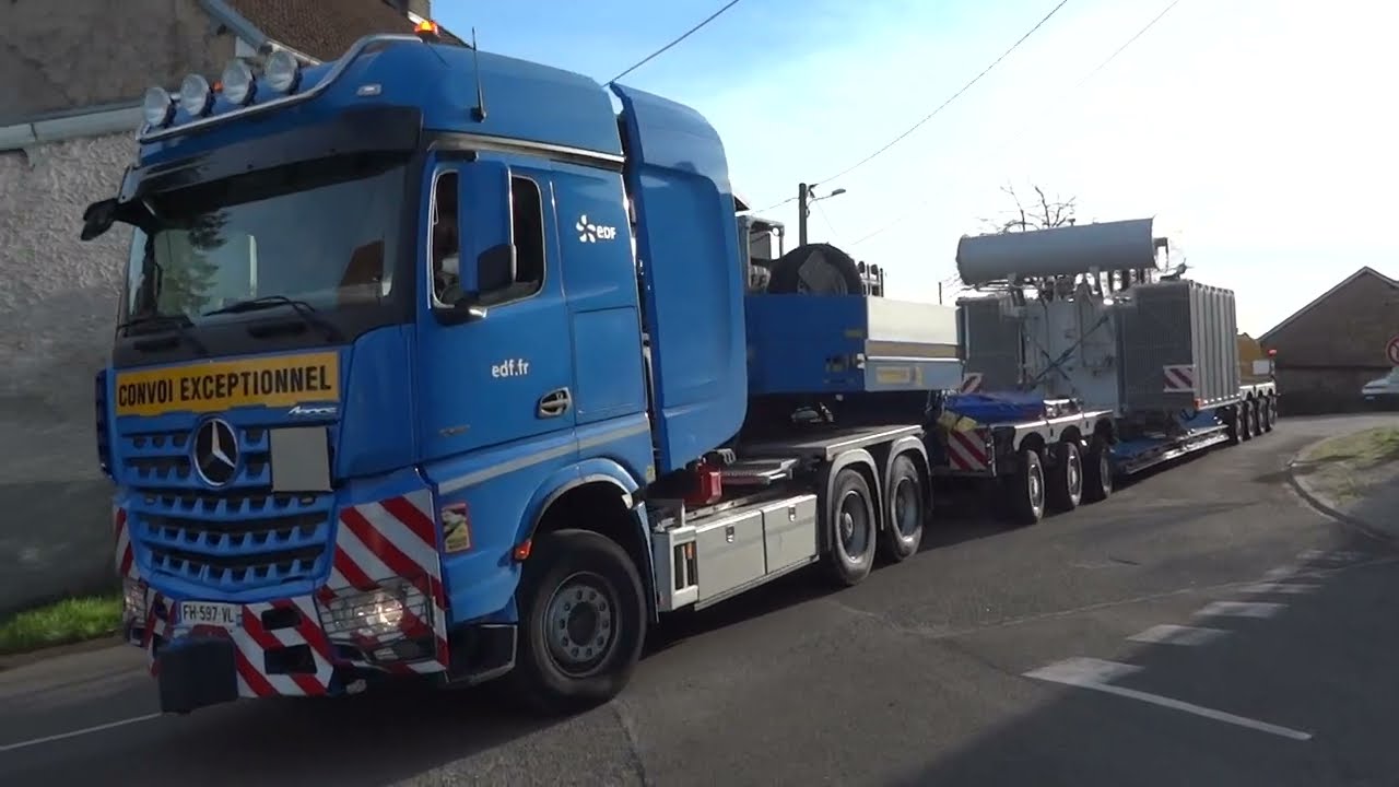 Convoi Setral / EDF, Transformateur JST de 58t, Copyright Manugo