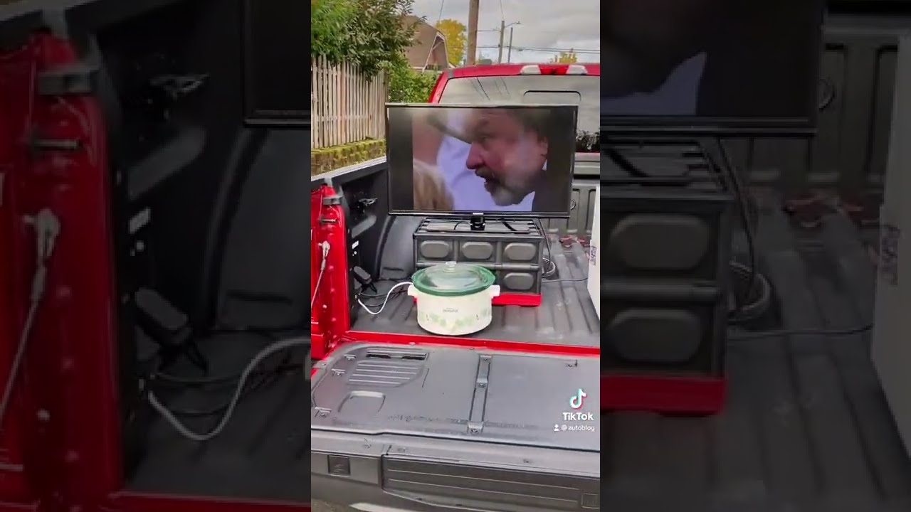 The Ford F-150 Pro Power Onboard electrical system at work