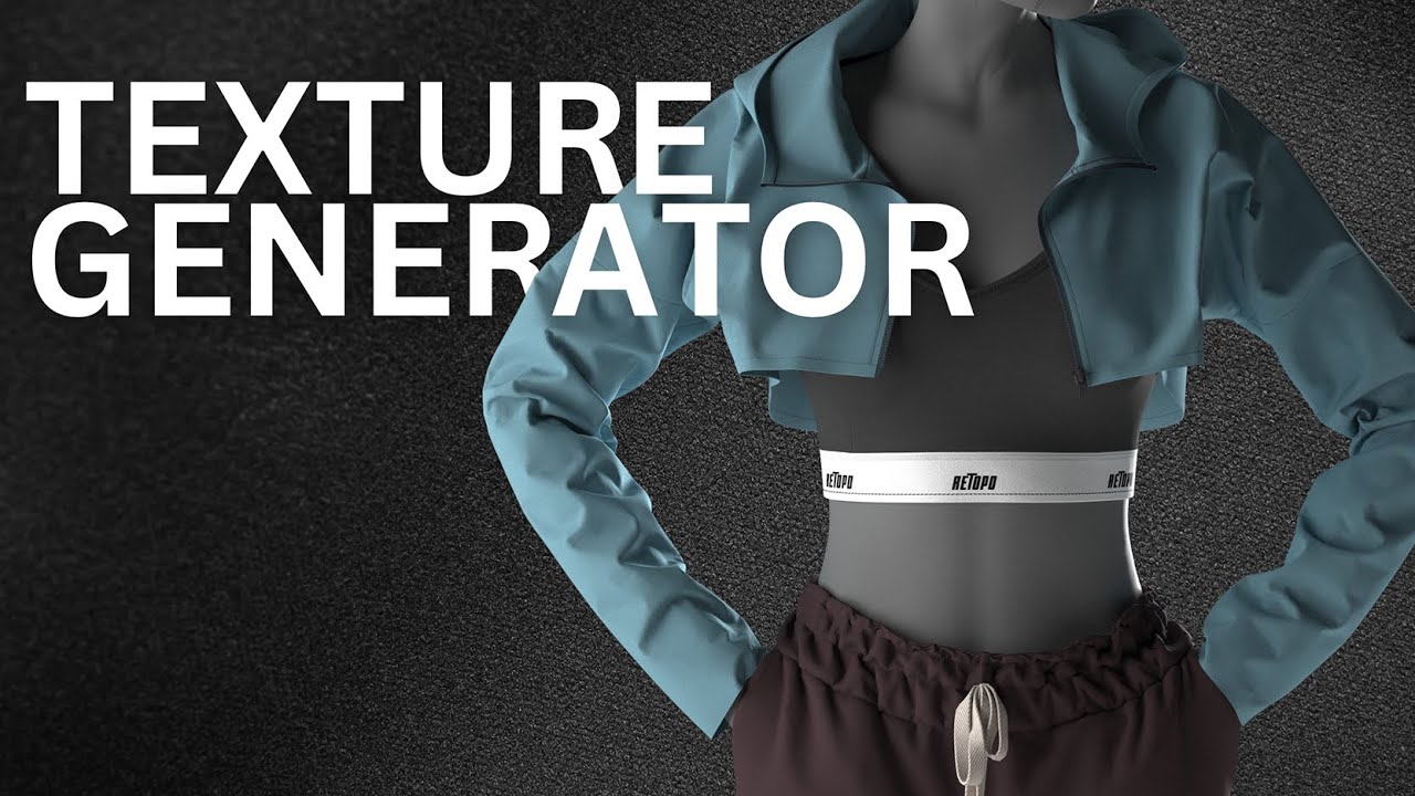 How to use CLO3D Fabric Texture Generator