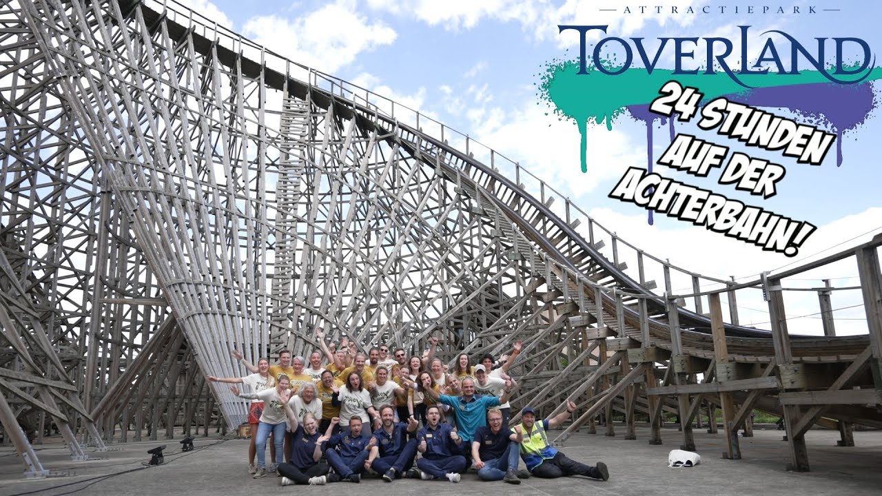 24 Stunden auf der Achterbahn Troy im Toverland f&uuml;r den guten Zweck - Ride Review Reportage