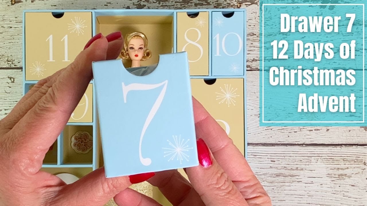 #12DaysOfChristmasBarbie Рождественский адвент-календарь с чередованием дней | Кукла Барби в стил...
