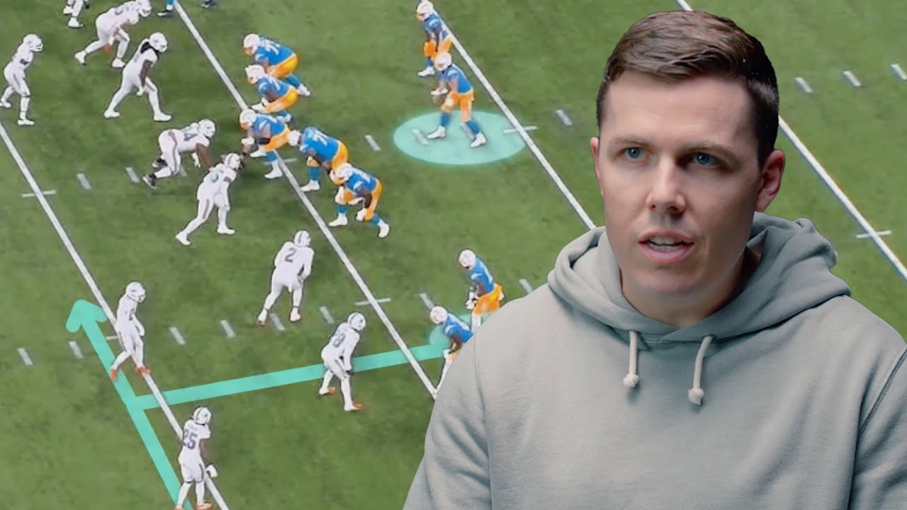 Moore Breaks Down Herbert's Plays | LA Chargers