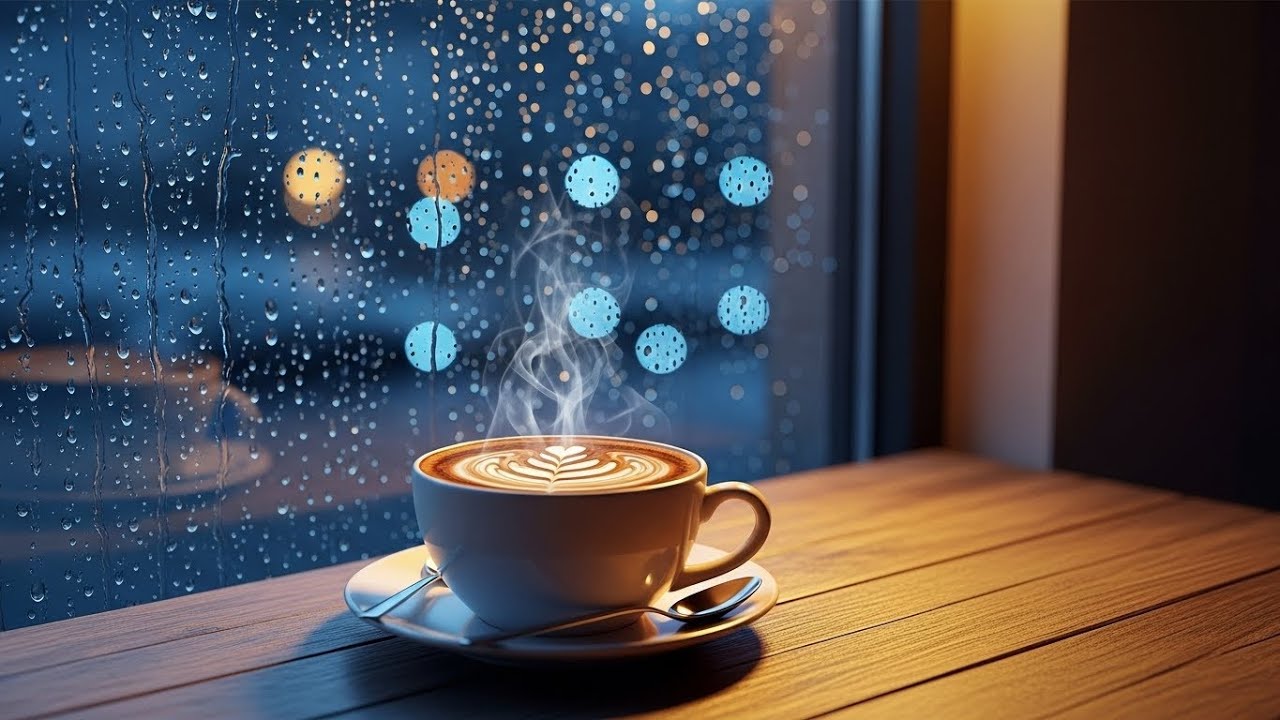 Soft Jazz in a Cozy Café ☕ Calm Day Background Music for Focus