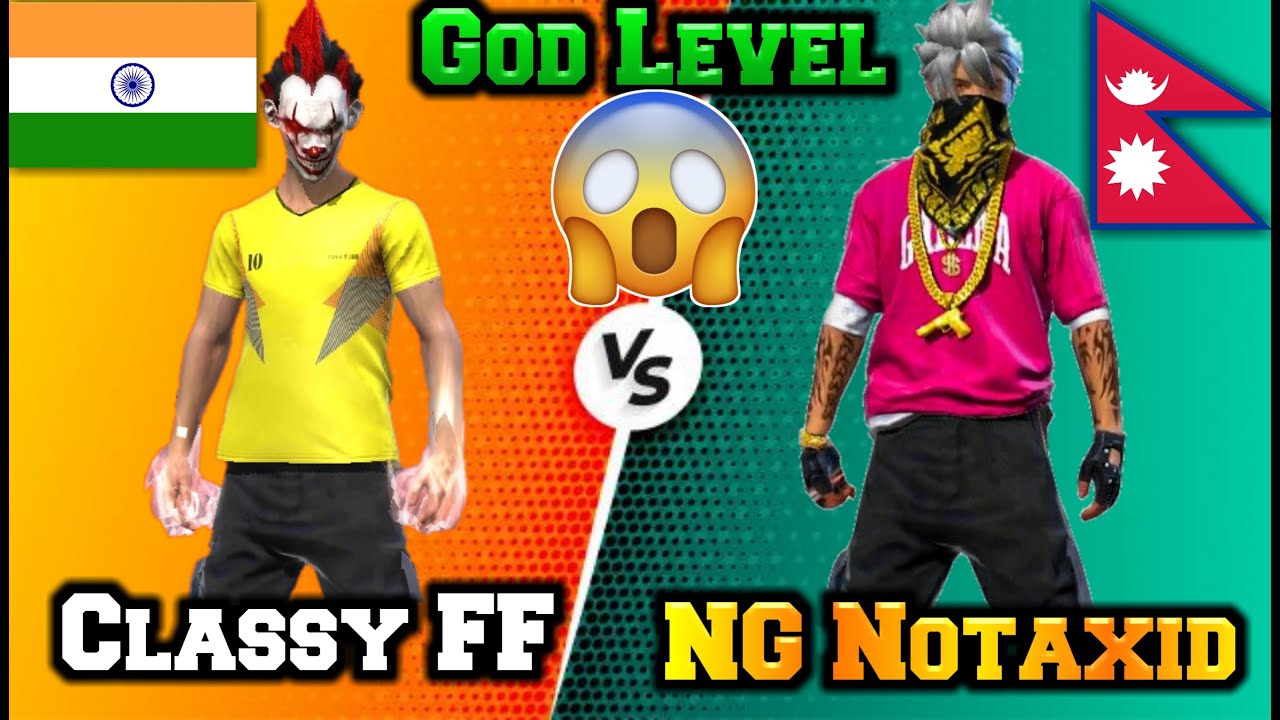 Classy Free Fire Vs Notaxid | Notaxid Vs Classy Free Fire | Classy Free Fire #classyfreefire
