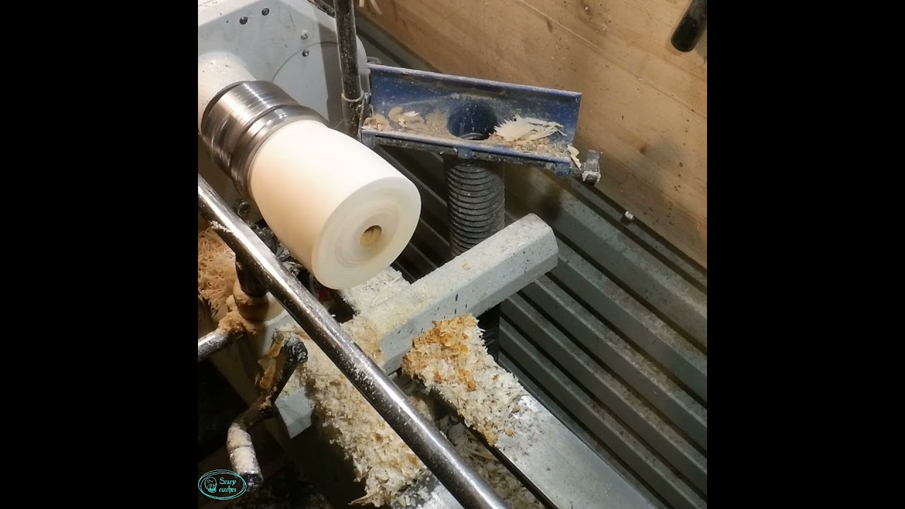 Woodturning. Homemade 
