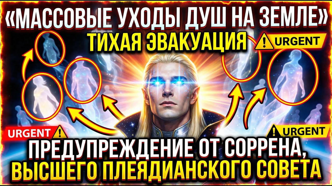 Массовые уходы душ уже происходят… Тихая операция | Соррен, Высший Плеядианский Совет