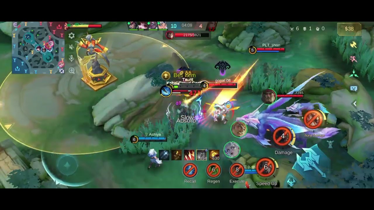 Hilda roam mantap solo rank musuh top global turun dong