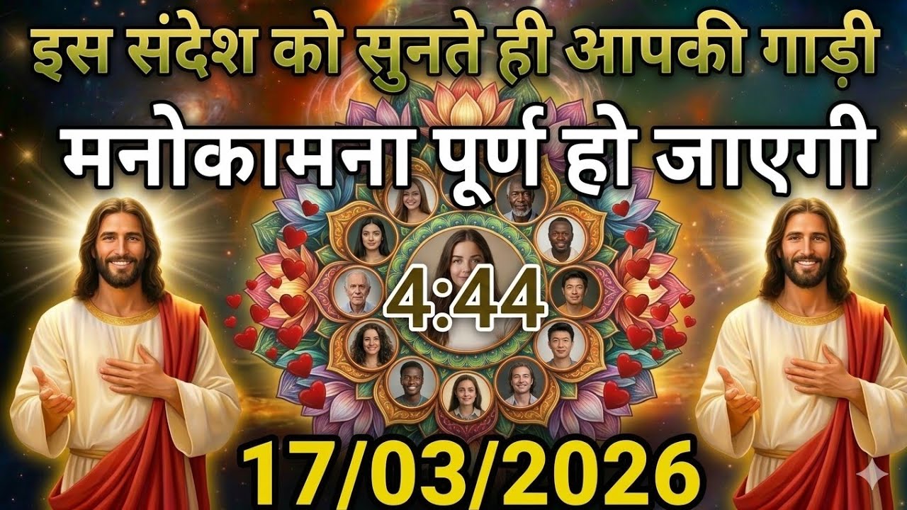 🌈🕉️यीशु मसीह खुशियों का तूफान लेकर खड़े हैं तेरे दरवाजे पर yishu Masih sandesh 💸 universe message