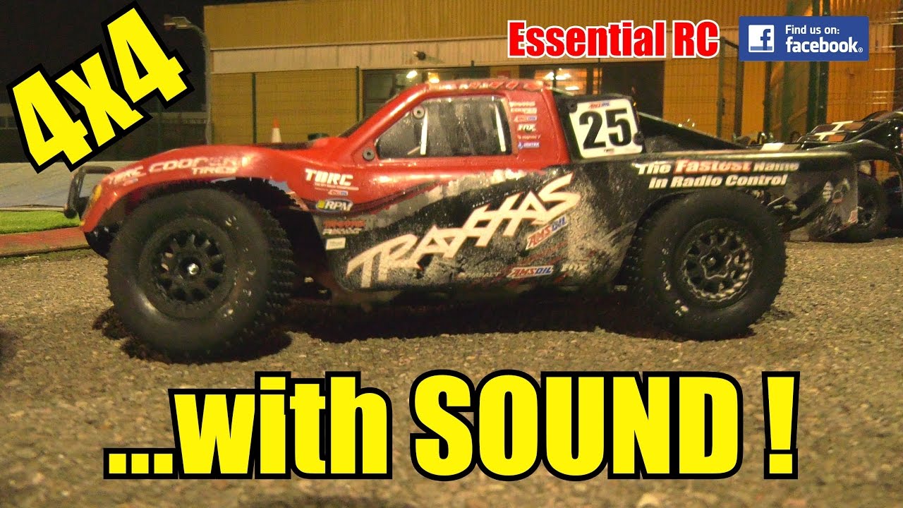 TRAXXAS SLASH 4x4 ULTIMATE with ENGINE SOUND! [UltraHD & 4K]