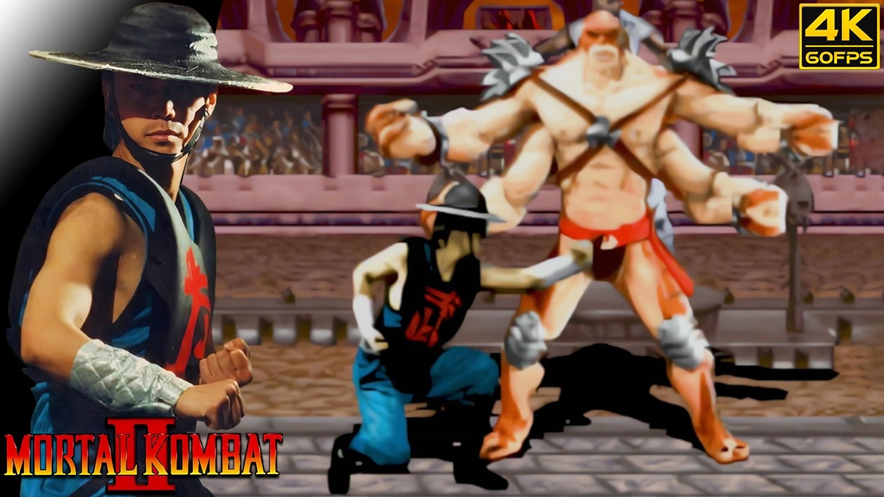 Mortal Kombat II - Kung Lao (Arcade / 1993) 4K 60FPS