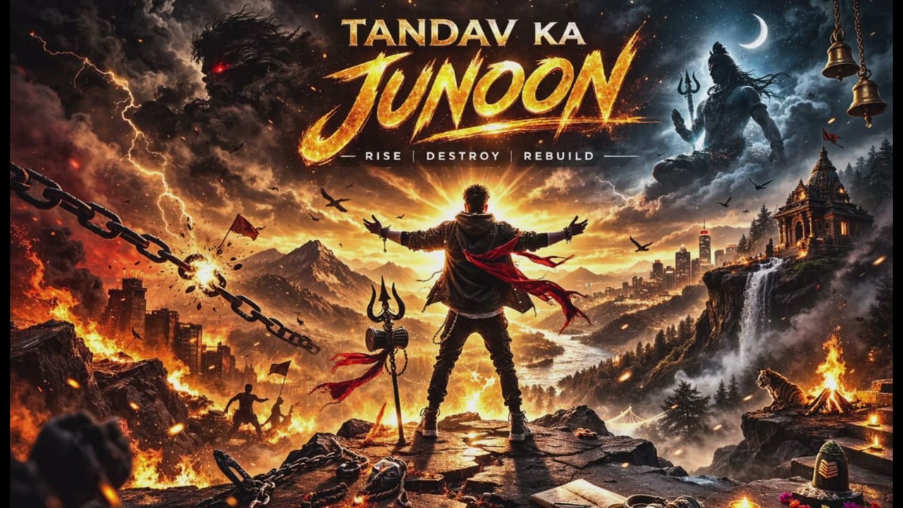 Tandav Ka Junoon 🔱 | Powerful Shiva Inspired Dance Anthem 2026 | Ateriya Tunes