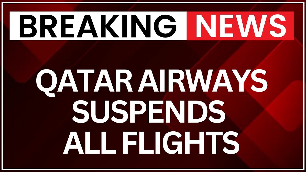 Qatar Airways Suspends All Flights Amid Airspace Closure &ndash; Major Travel Alert! | NewsX