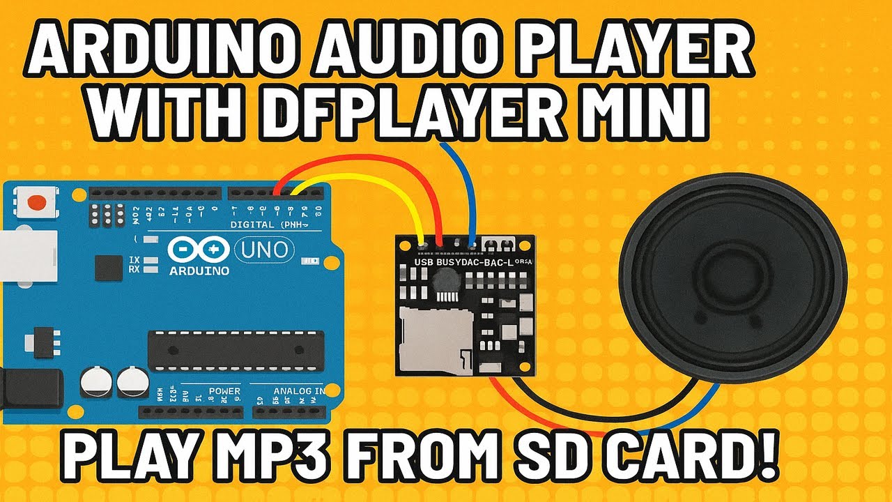 🎵 Arduino Audio Player with DFPlayer Mini | Play MP3 from SD Card 🎵