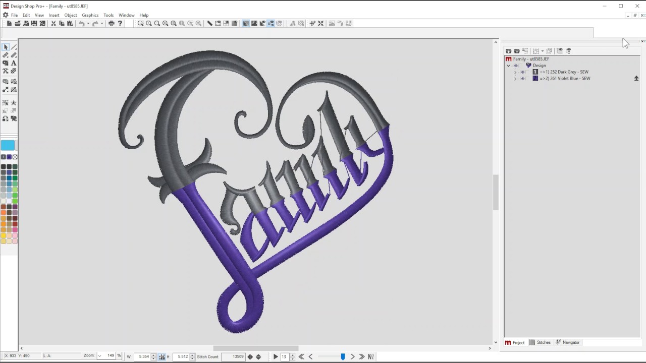 DesignShop V10 - Removing Jump stitches from expanded files