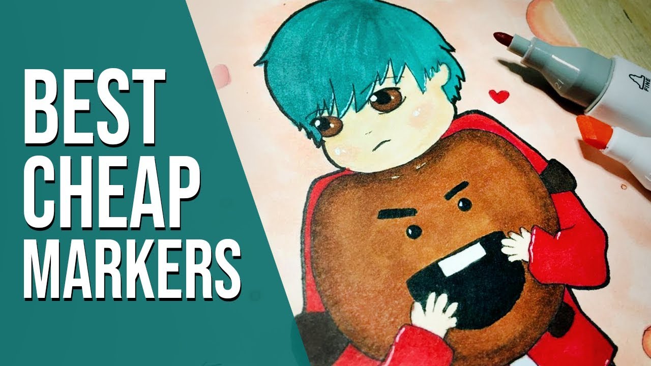 Touch Five Marker Review | Best Inexpensive  Markers for Beginners | Cheap Copic Alternative