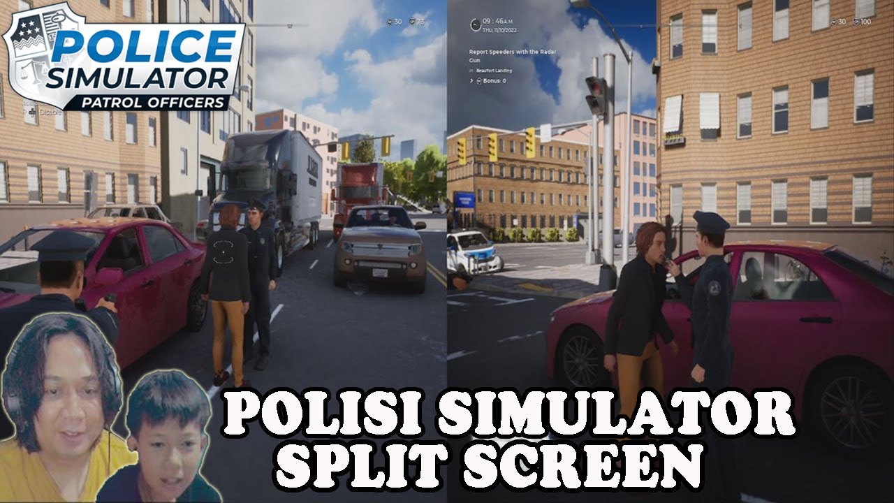 Main Police Simulator: Patrol Officers Coop Split Screen Indonesia