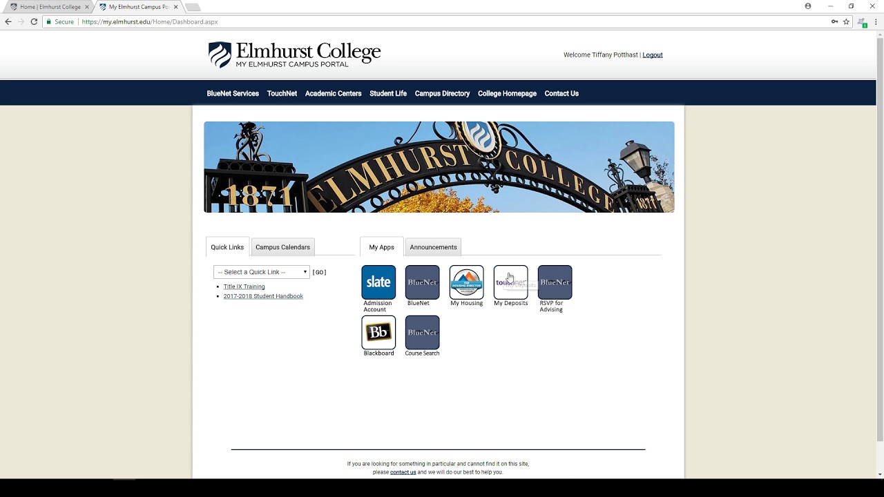 Elmhurst University - How To Submit Your Tuition Deposit