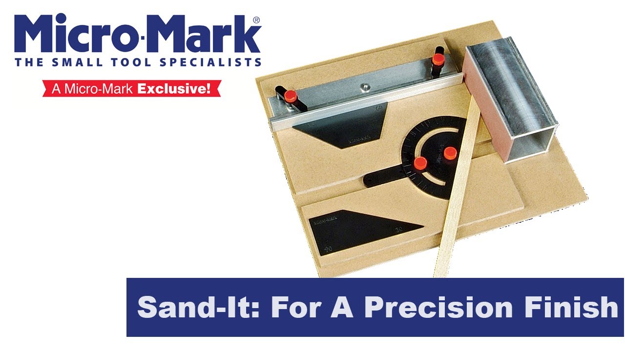 How To Use The Sand It For A Precision Finish