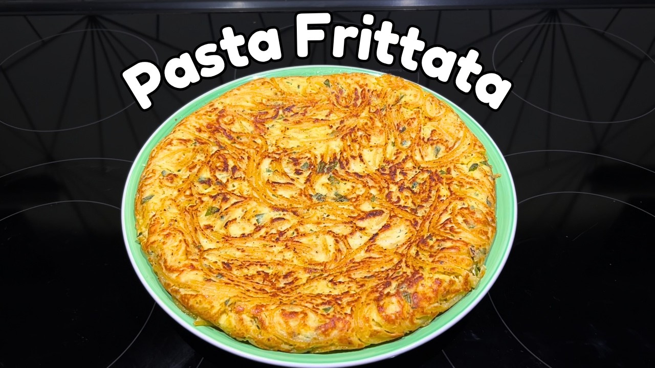 What to Do With Leftover Spaghetti - Delicious Pasta Frittata Recipe
