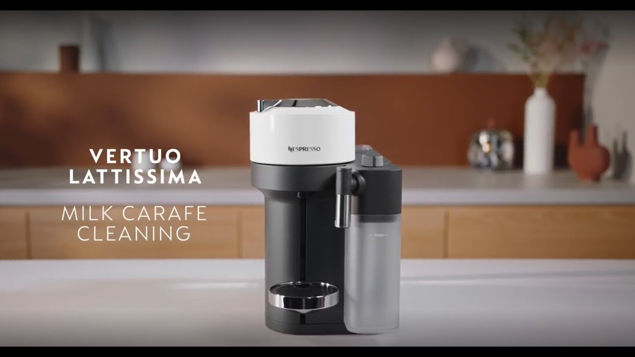 Nespresso Vertuo Lattissima - Milk Carafe Cleaning