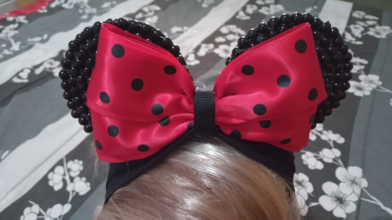 Faixinha Minnie Mouse