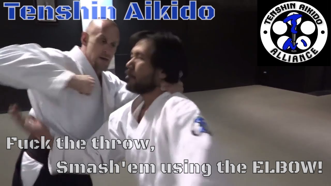 Aikido - Smash them using the ELBOW!