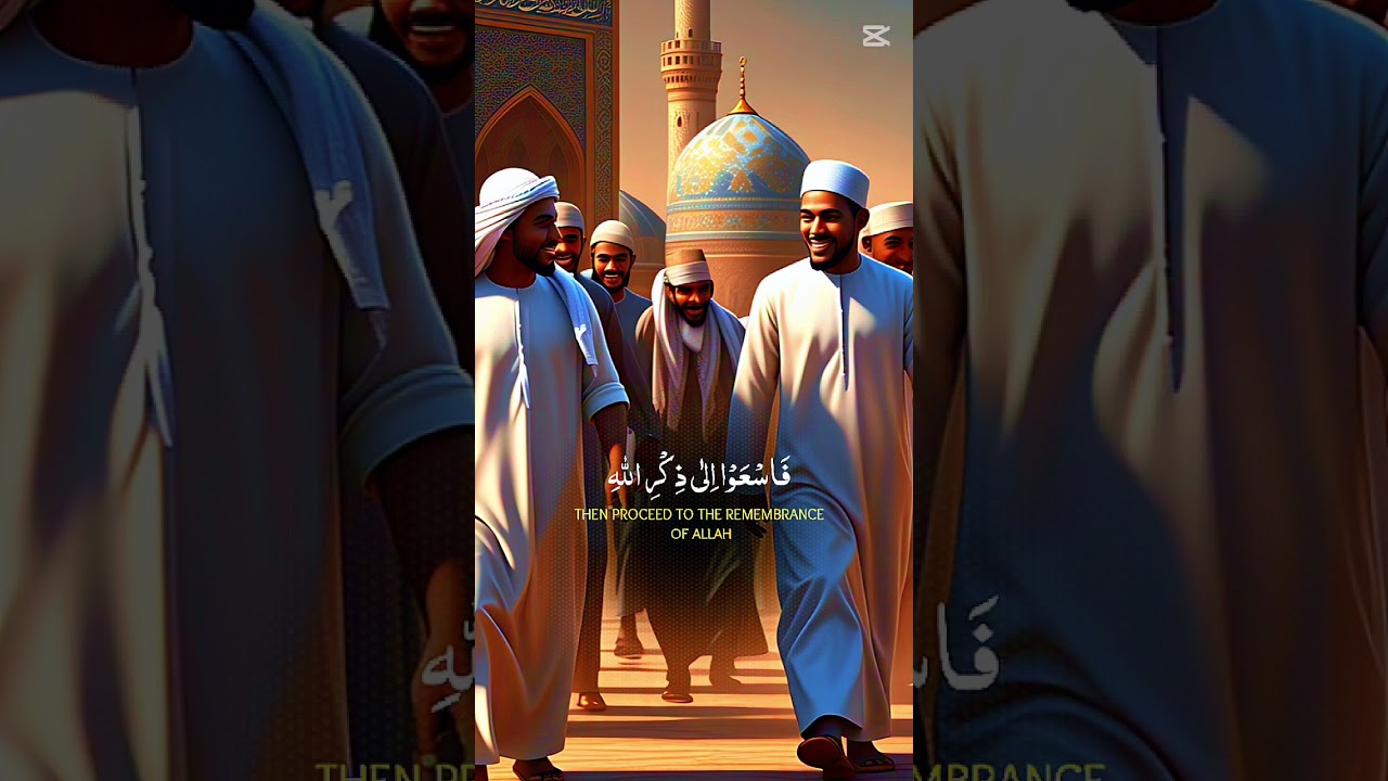 Experience the tranquility and unity of the Muslim community coming together in faith and devotion