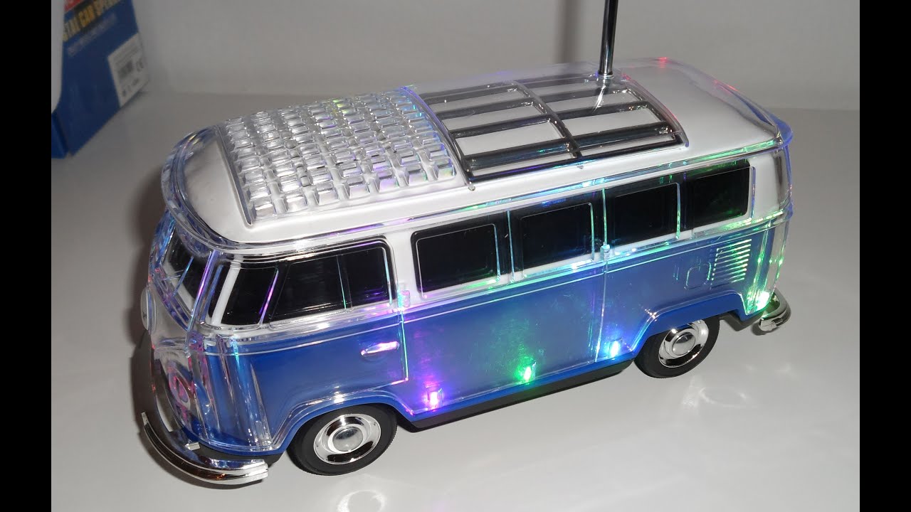 UNBOXING test WS-267 - CAR SPEAKER USB/ FM RADIO BLUETOOTH