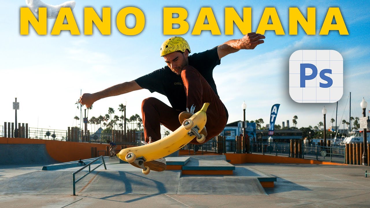 Photoshop + Nano Banana 🍌💻 : L’IA de Google Révolutionne la Retouche d’Images ! #photoshop #ia