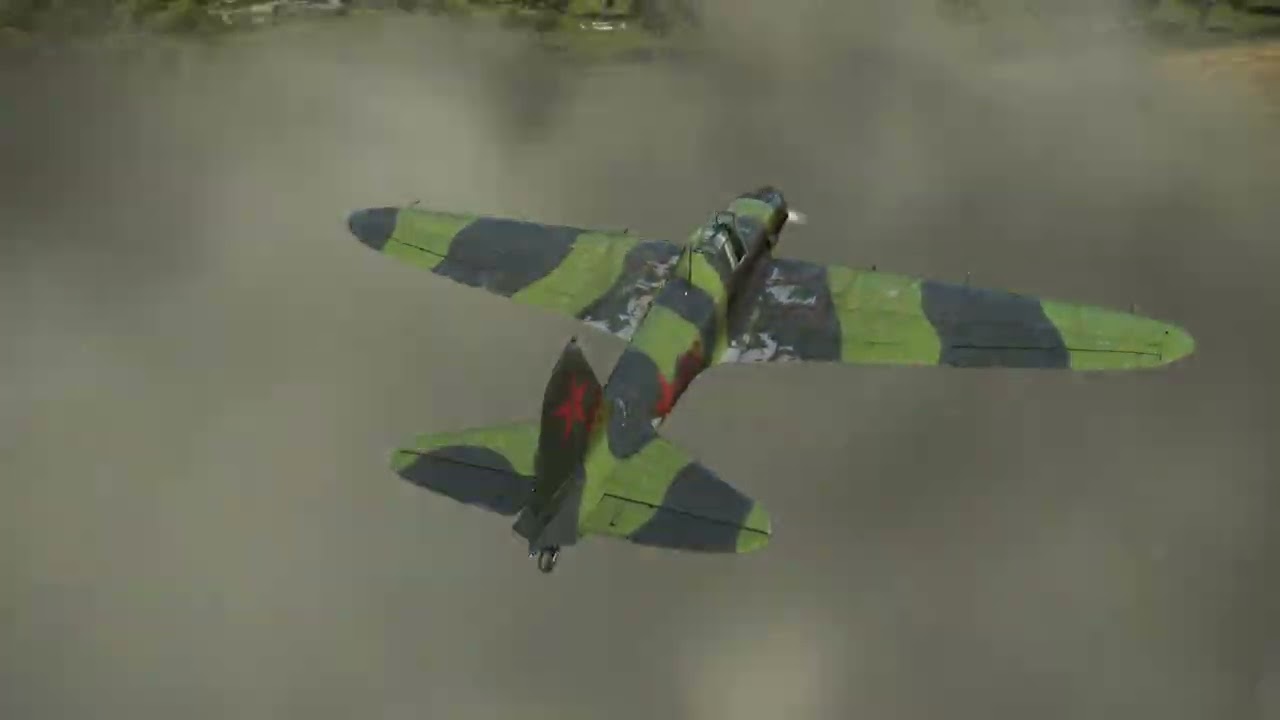 Il-2s Attack German Occupied Town