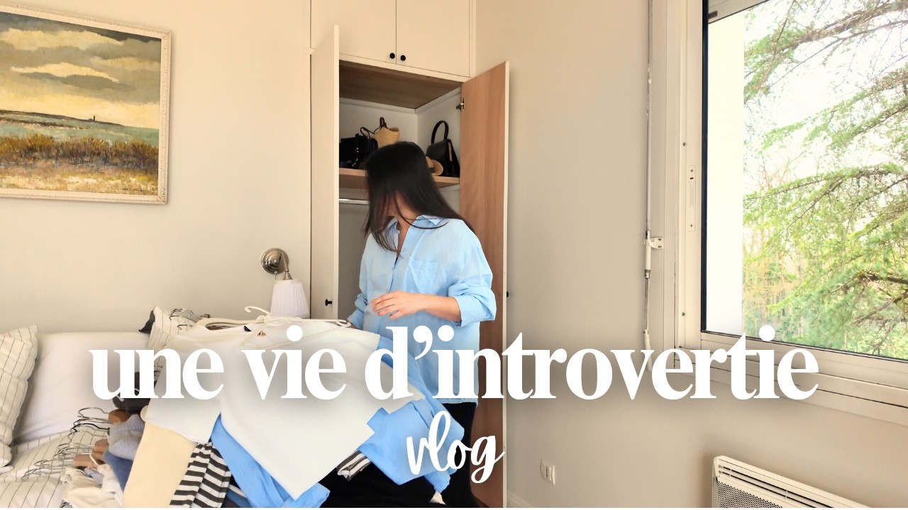 Une vie d'introvertie | tri dressing, cuisine, dessin | Vlog