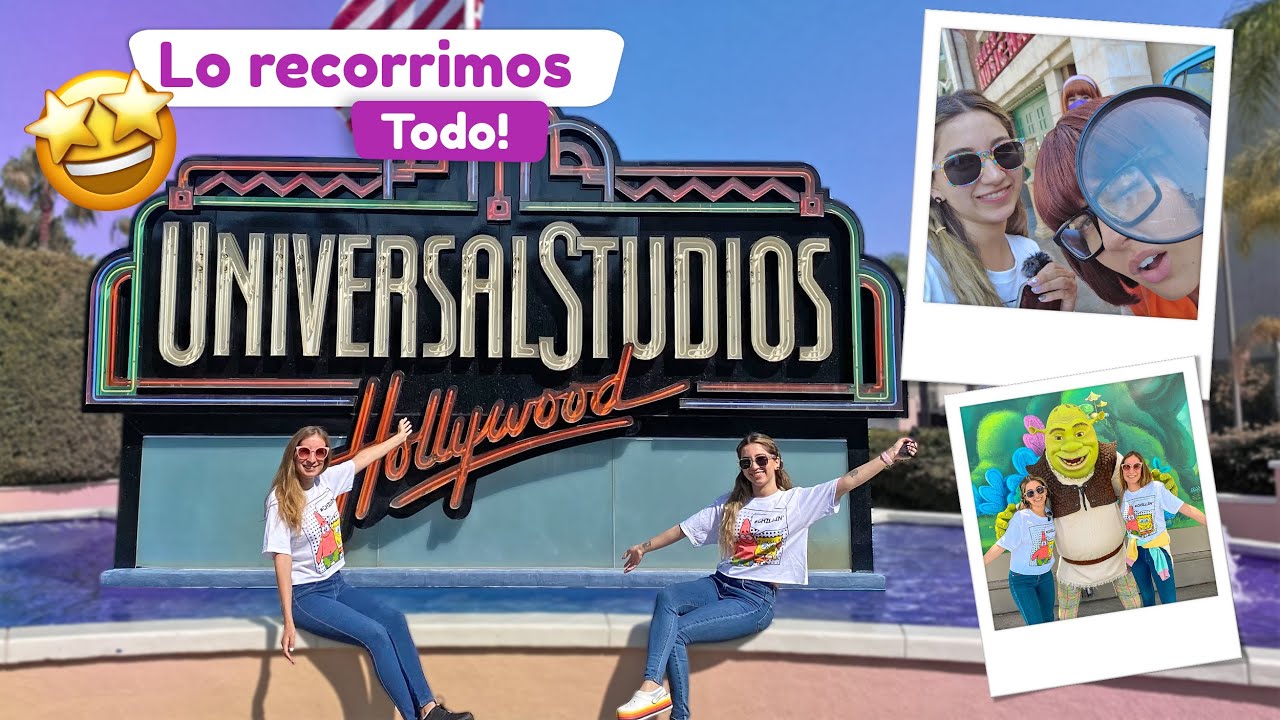CONOCIENDO UNIVERSAL STUDIOS HOLLYWOOD por PRIMERA VEZ 😱 MEJOR que ORLANDO?