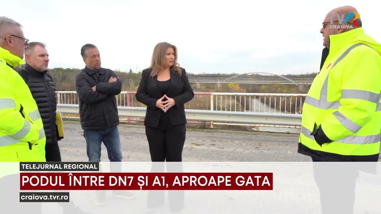 PODUL &Icirc;NTRE DN7 ȘI A1, APROAPE GATA