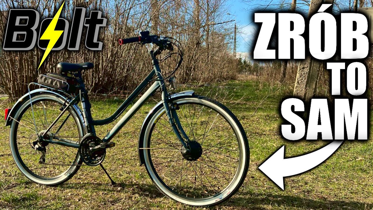 Zbuduj SAMEMU rower ELEKTRYCZNY! - Zestaw do konwersji Bolt E-bike