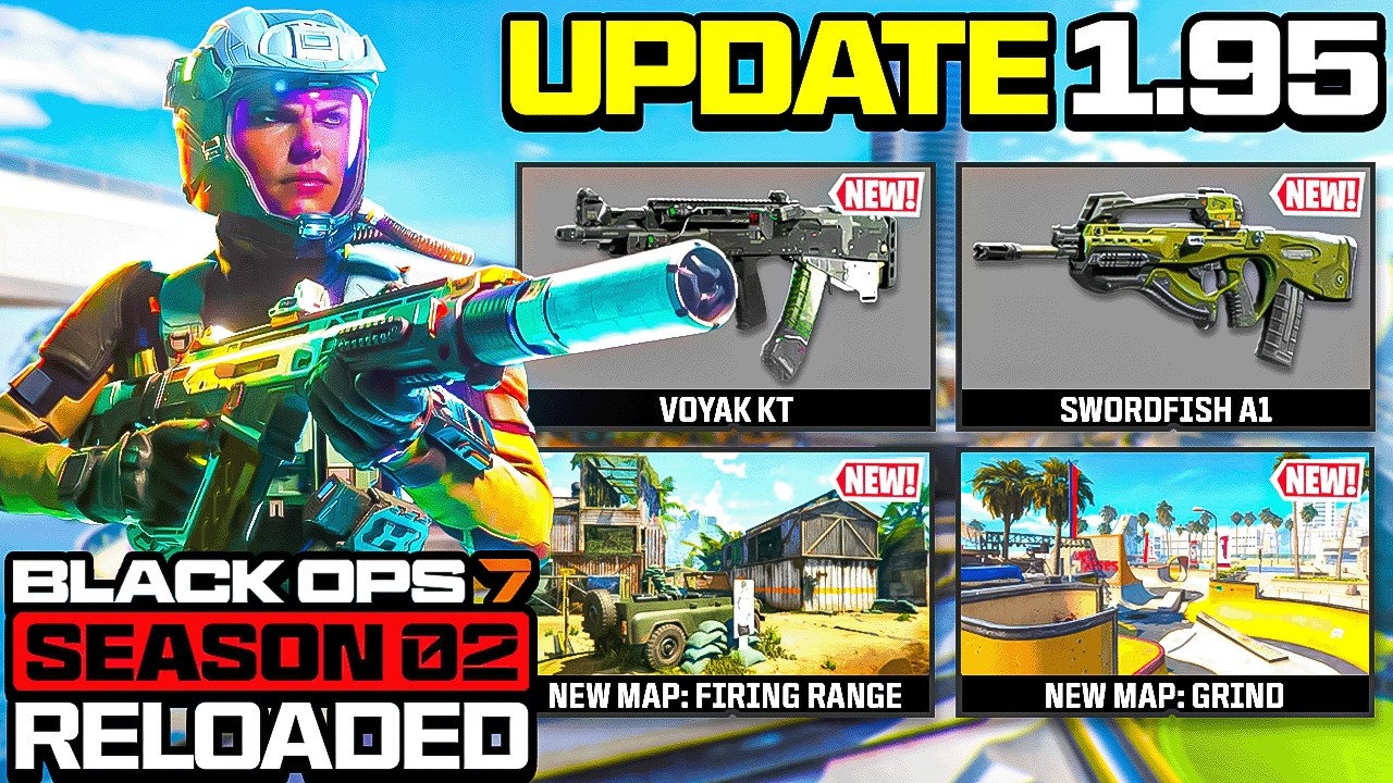 Black Ops 7: Season 2 Reloaded Update 1.93 Patch Notes! (NEW Weapons, HUGE Weapon Buffs & Nerfs) BO7