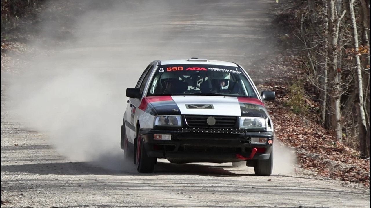 Greg Haley and Max Sutton #590 at ShowMe Rally 2025