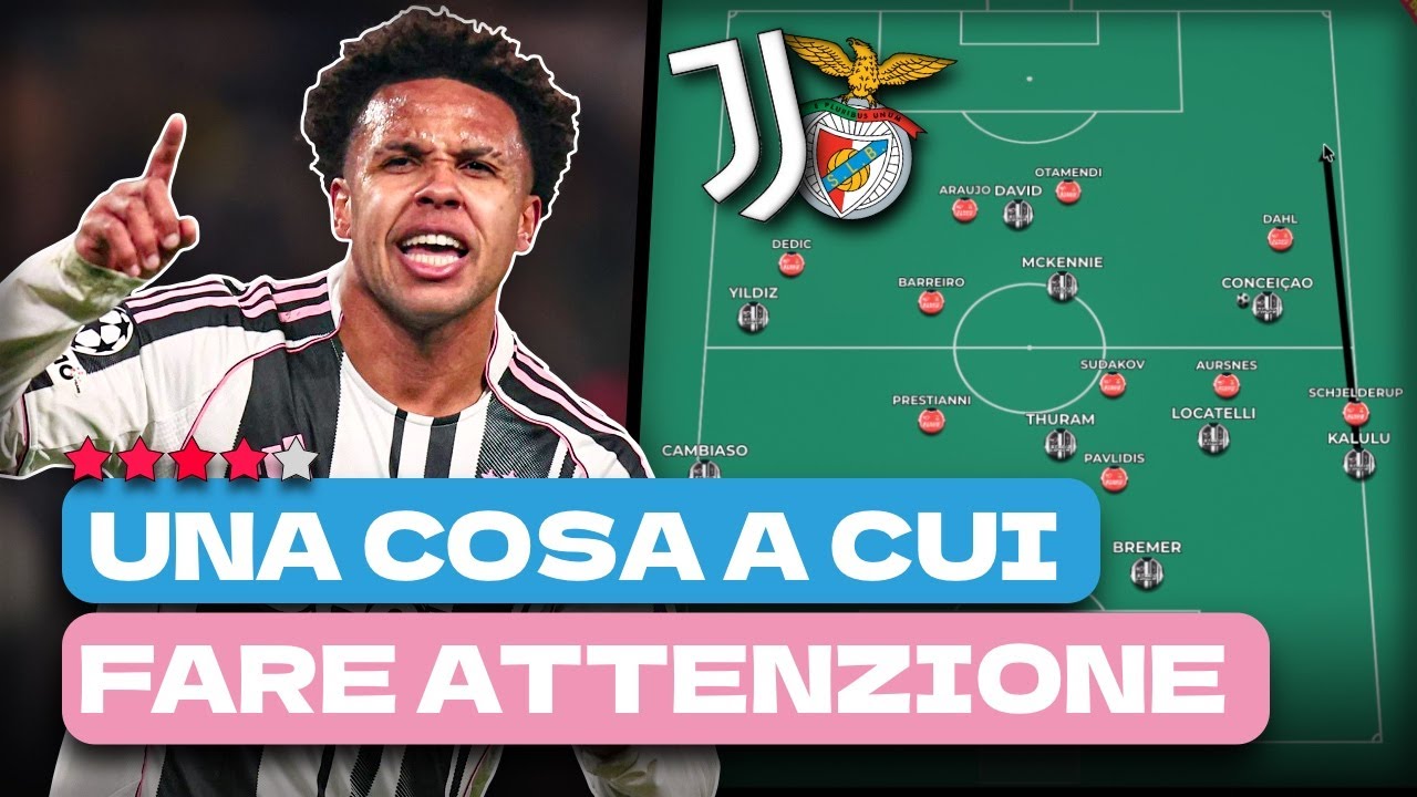 Ecco perché SPALLETTI deve fare ATTENZIONE a questo PUNTO DEBOLE | Analisi Tattica Juve Benfica
