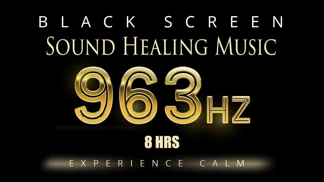 Sleep Music 8 Hours | 963Hz Frequency of the Gods | Deep Sleep Music, Fall Asleep Fast