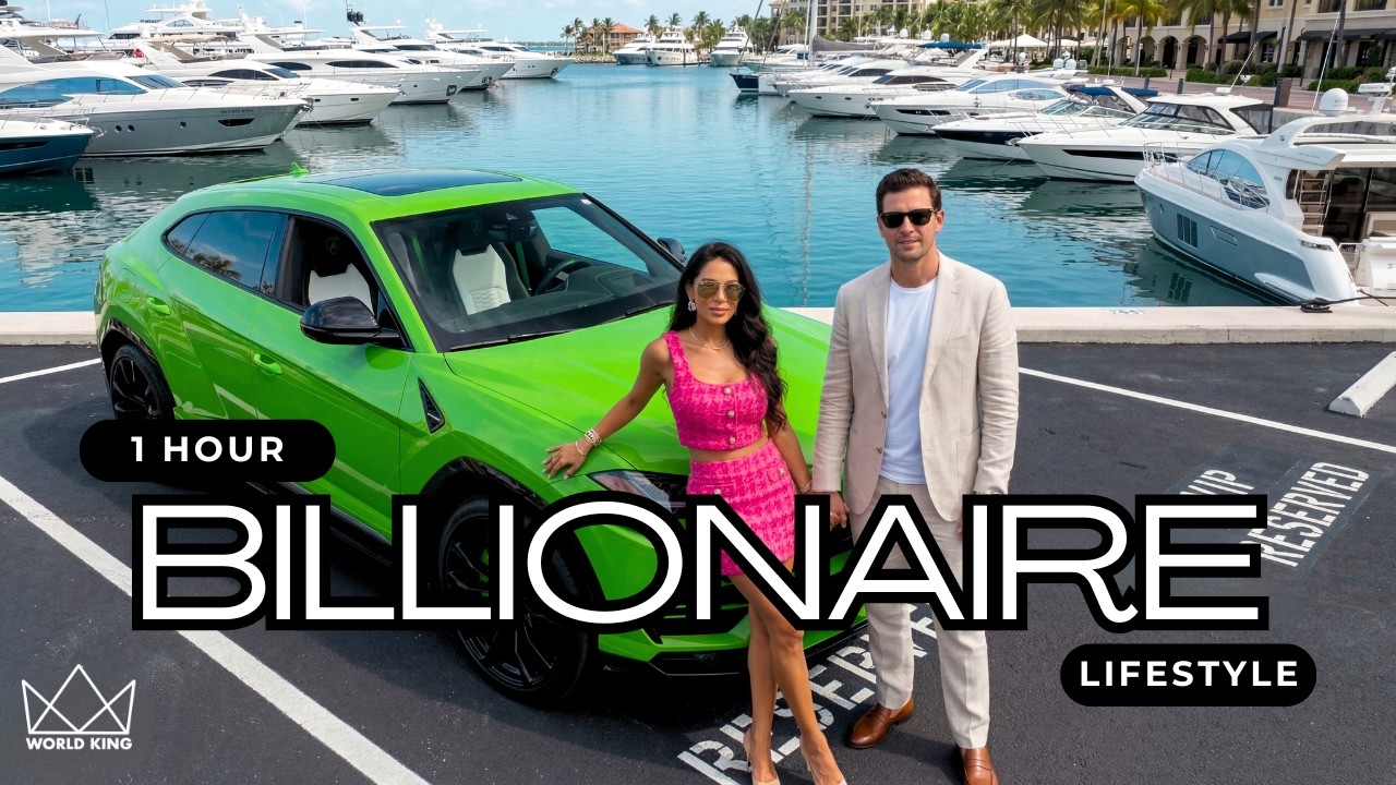 4K BILLIONAIRE LIFESTYLE: 1 Hour of Next Level Luxurious Visuals To Attract Your Dream Life Ep. 260
