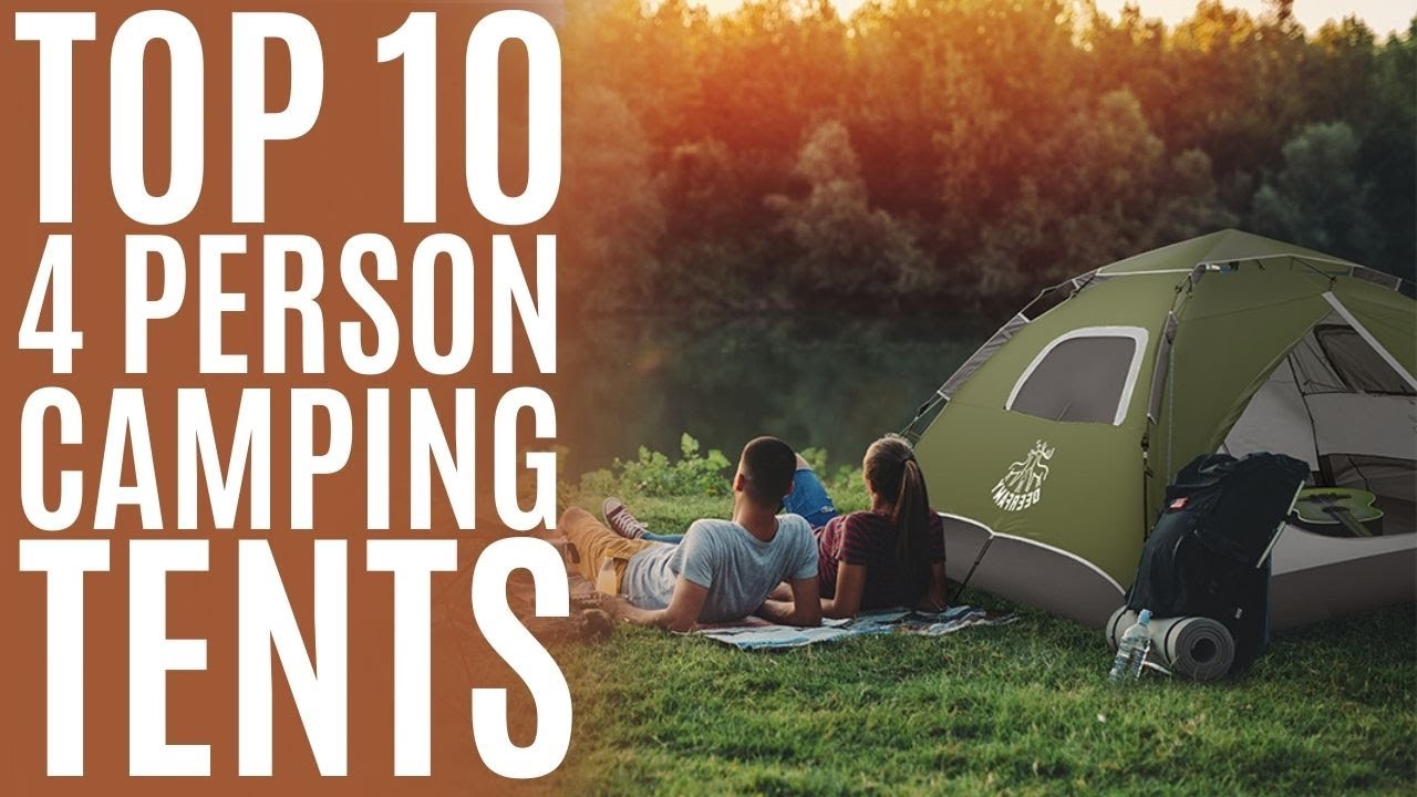 Top 10: Best Camping Tents of 2021 / 4 Person Pop-Up Camping Family Tent, Waterproof, Instant