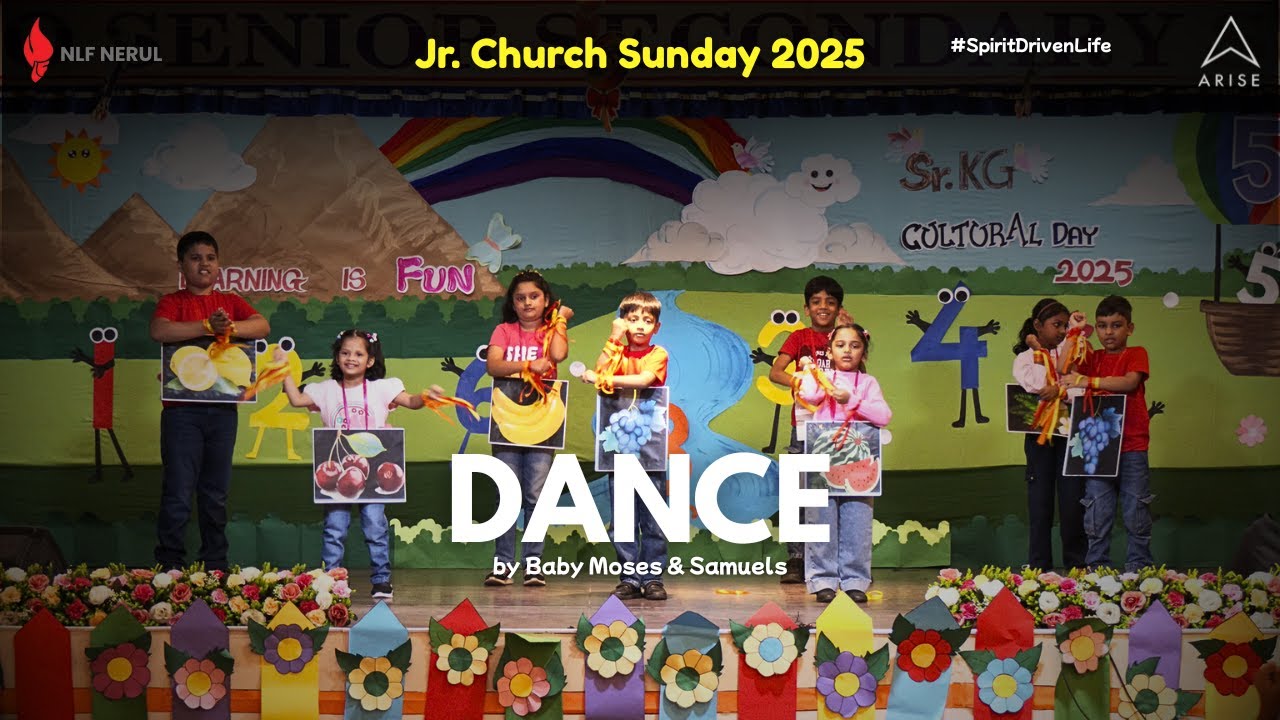 Dance | Baby Moses & Samuels | Jr. Church Sunday 2025 | NLF Nerul #spiritdrivenlife
