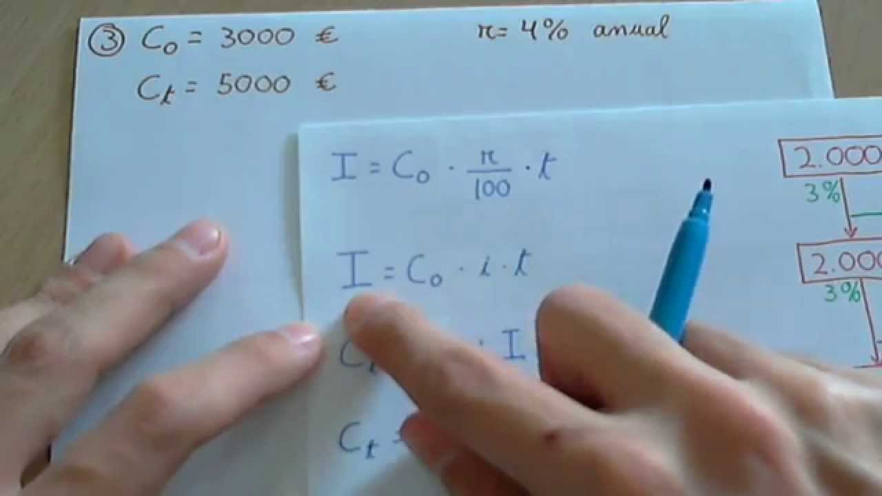 Interés simple o capitalización simple