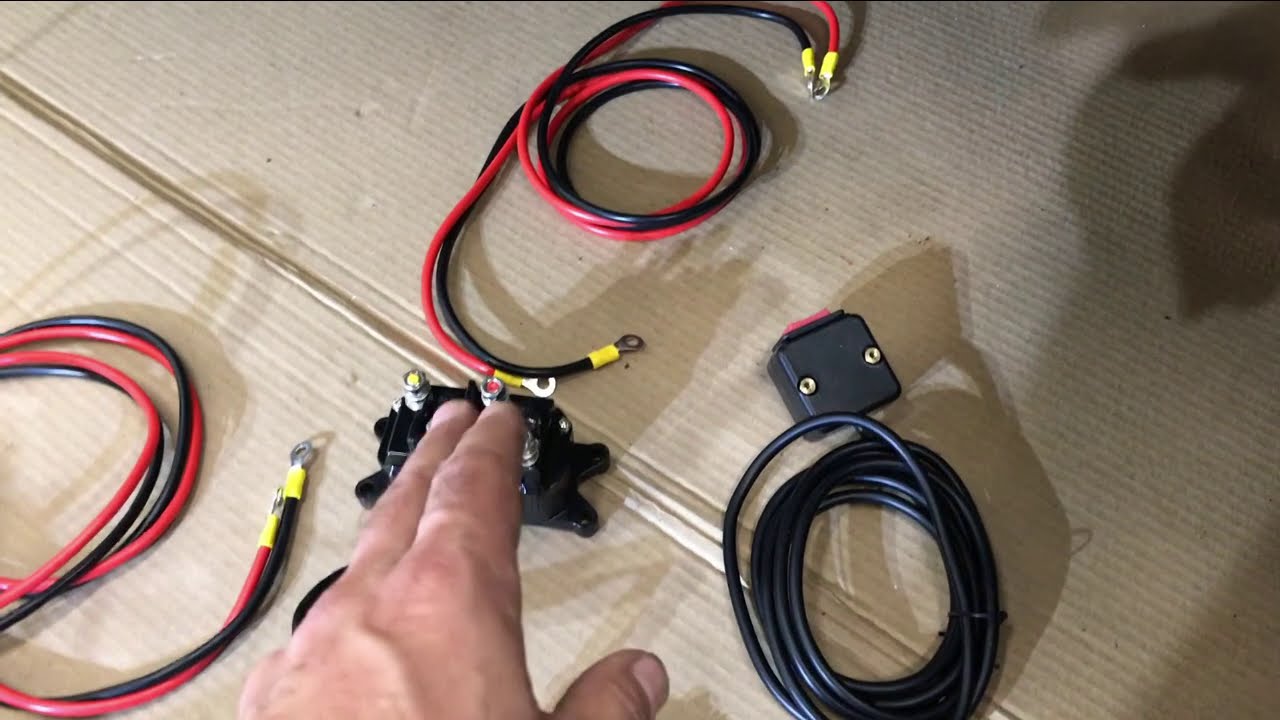 2014 RZR Install 3 - Winch Wiring