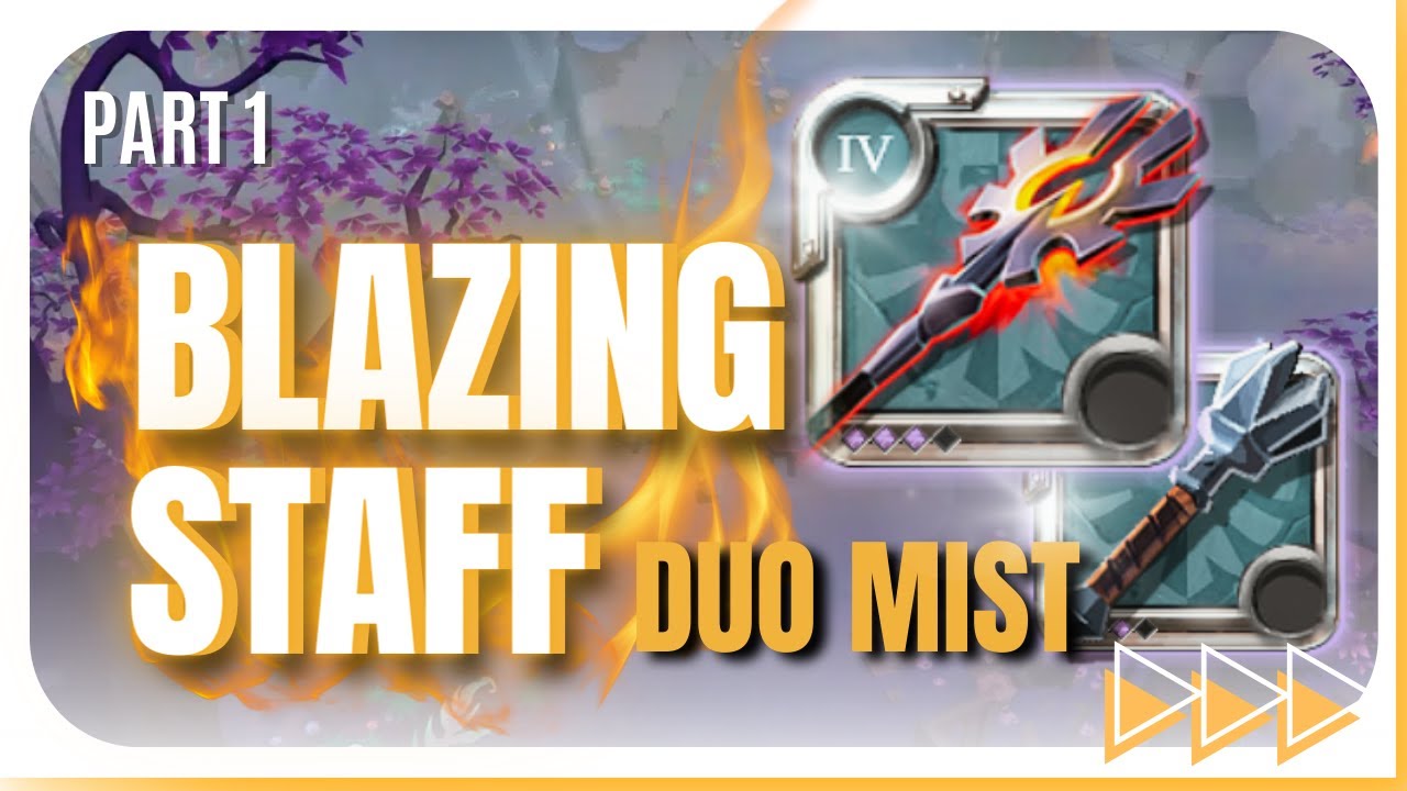 BLAZING STAFF ON MIST X2 #1