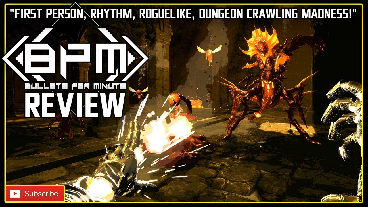 BPM Review // Bullets Per Minute Review // BPM Gameplay - Brand New Rhythm Roguelike FPS Game BPM