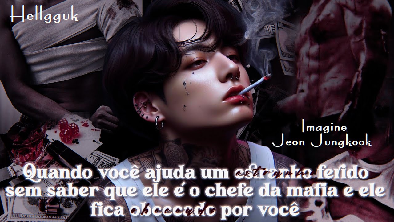 Você ajuda um homem ferido sem saber que ele é 𝔪𝔞𝔣𝔦𝔬𝔰𝔬 e ele fica obcecado por ti | imagine jungkook