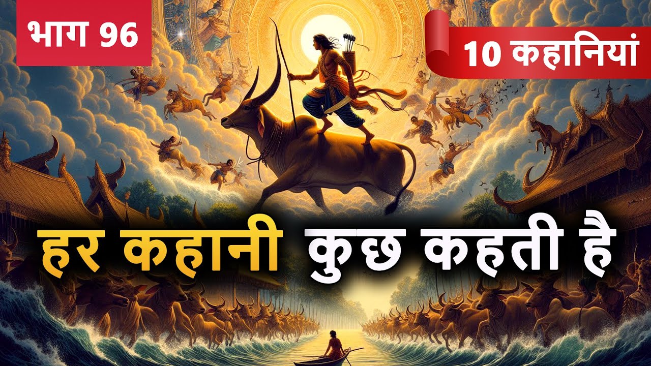 PART 96 (10 कहानियाँ) हर कहानी कुछ कहती है | Hindi Moral Story | Spiritual TV #cartoon #story
