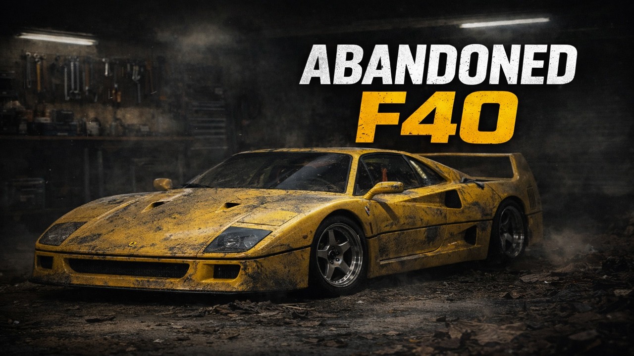I Found an Abandoned Ferrari F40… And Restored It in Silence | POV ASMR